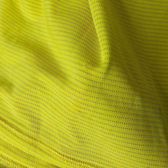 LULULEMON RUN TA TA TOPPER Yellow Tank Top Activewear Size Small - Picture 7 of 9